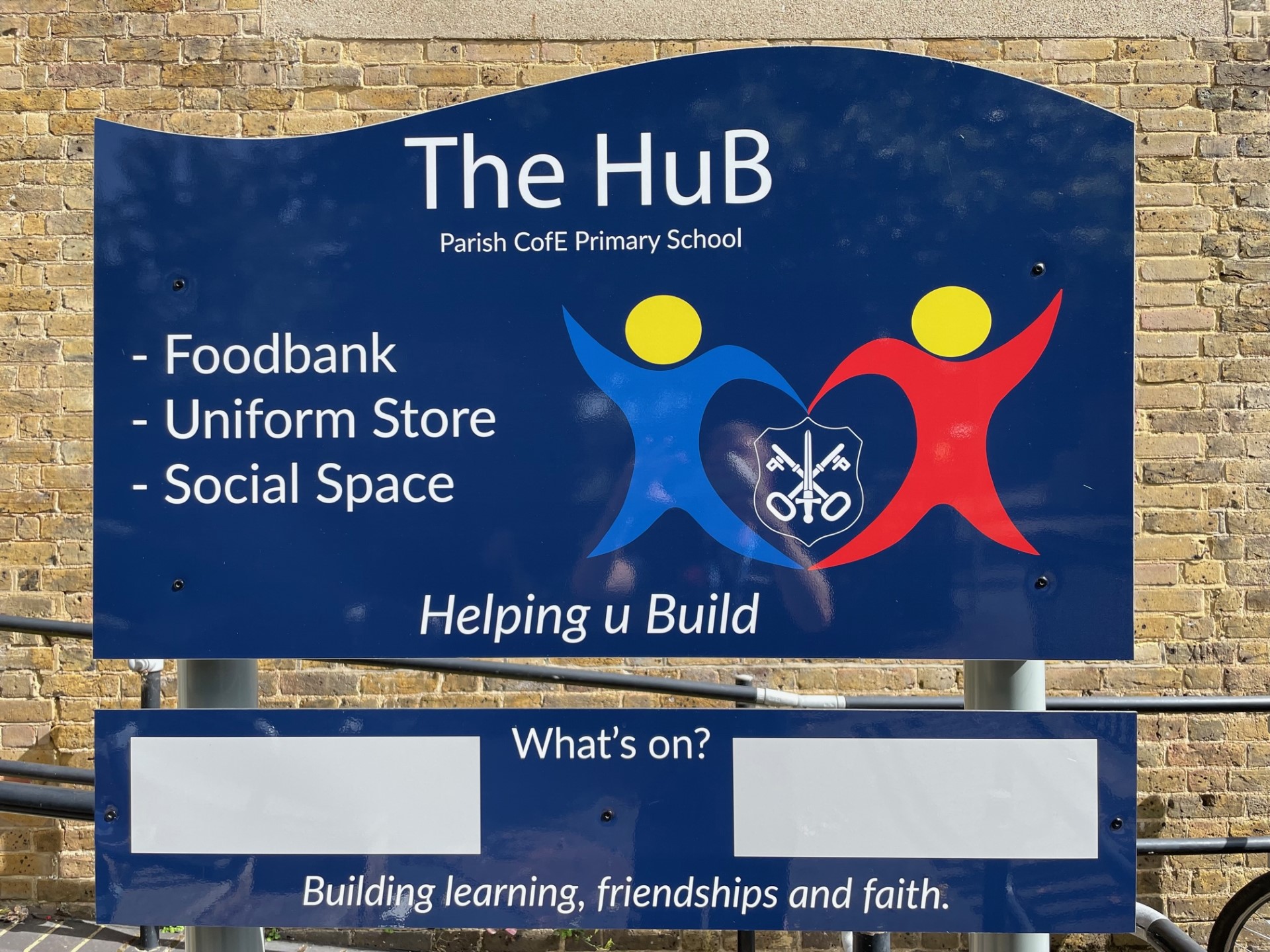 Community Hub Sign 1